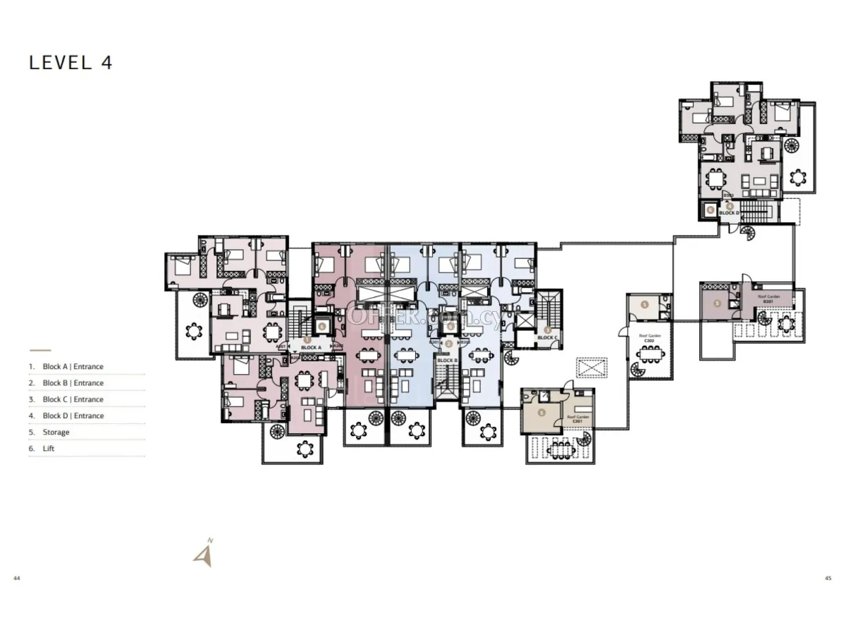 Brand new luxury 3 bedroom apartment with garden or roof garden in Green Area Germasogeia - 2
