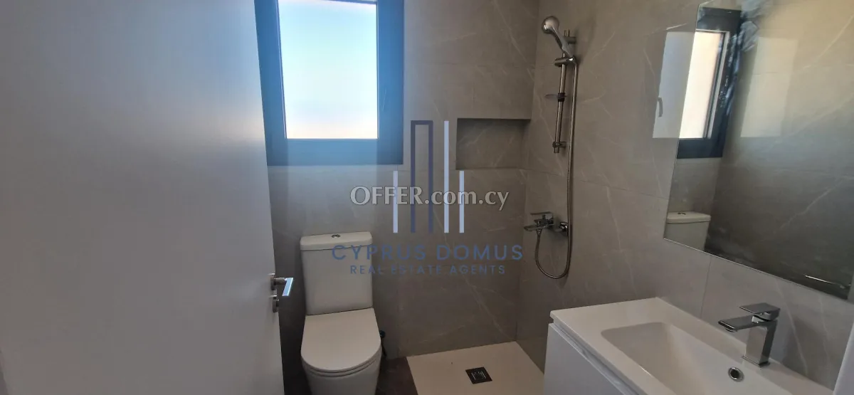 For Rent Brand New Two Bedroom Unfurnished Apartment with Roof Garden in Kato Polemidia - 4