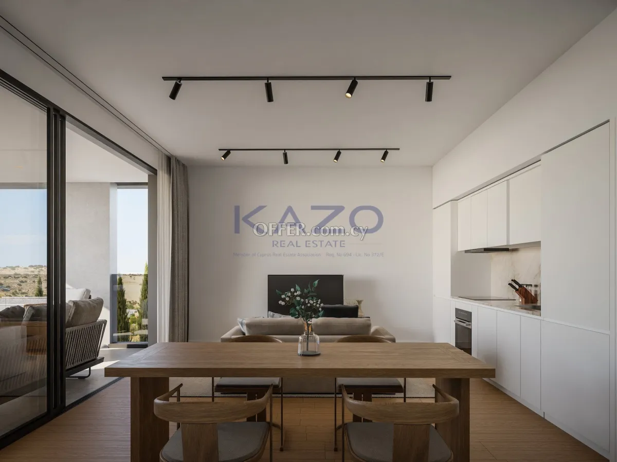 Modern 1-Bed Agios Athanasios Apartment with City Views - 4