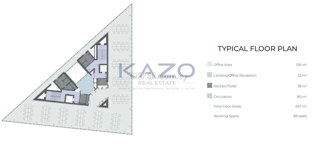 Modern 516 m2 Office in Agios Athanasios Near Highway - 2