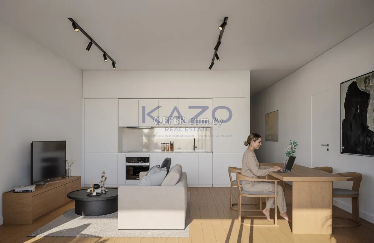 Modern 1-Bed Agios Athanasios Apartment with City Views - 3