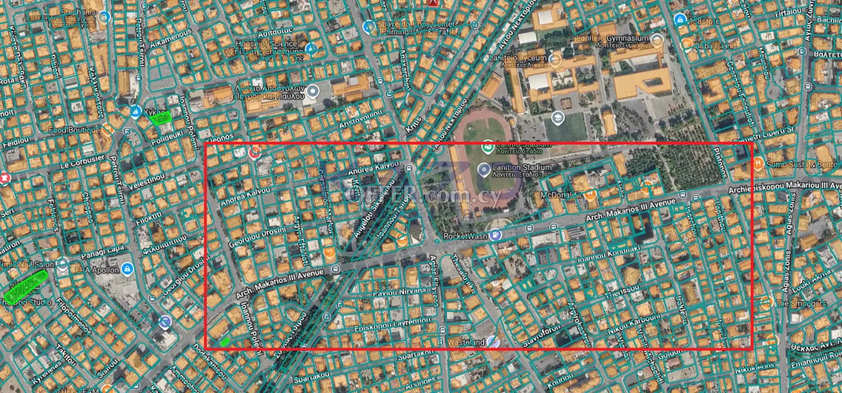 Prime Commercial Plot in Agia Zoni with Panoramic Views - 1