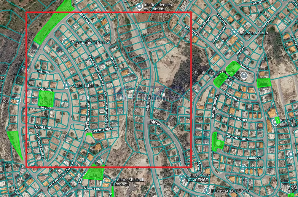 Panoramic-View Residential Plot in Agia Fyla - 1
