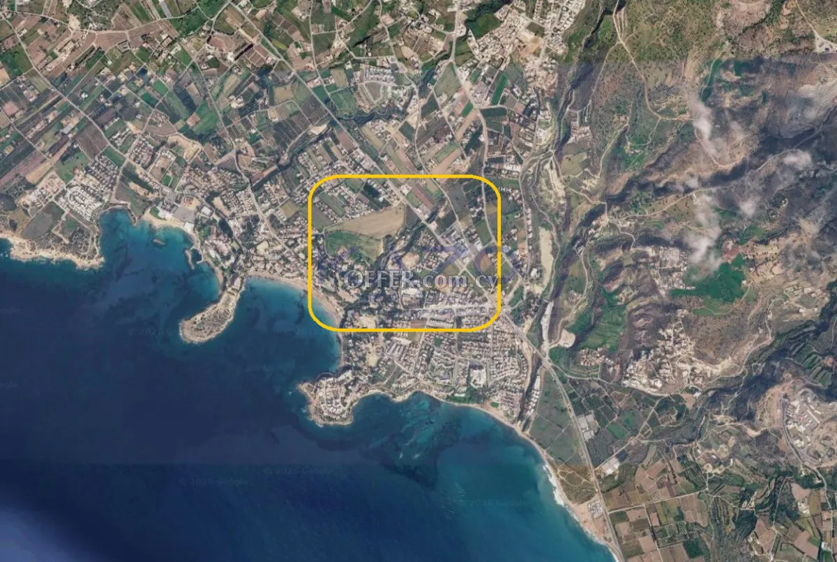 Sea-View Development Land in Pegeia - 1