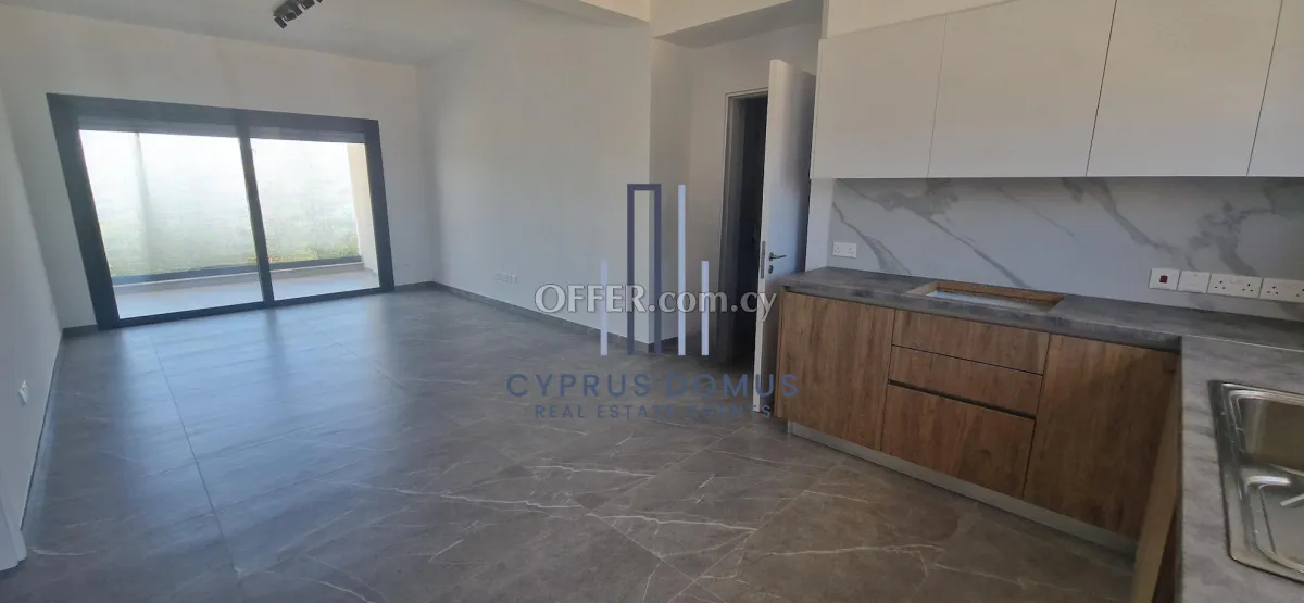 For Rent Brand New Two Bedroom Unfurnished Apartment with Roof Garden in Kato Polemidia - 1