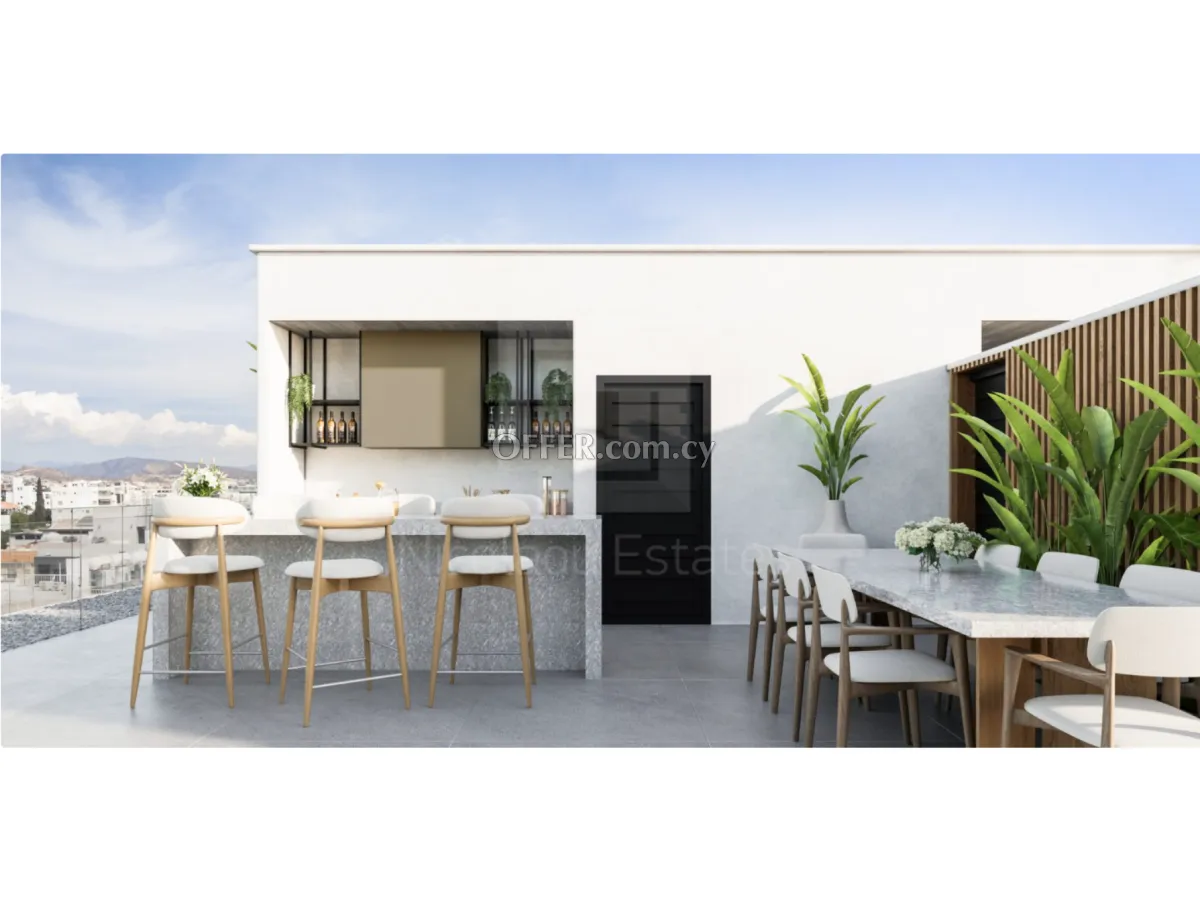 Brand new luxury 3 plus 1 bedroom penthouse apartment off plan in Agios Nektarios Limassol - 1