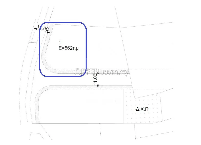 Building Plot for Sale in Geri, Nicosia - 1