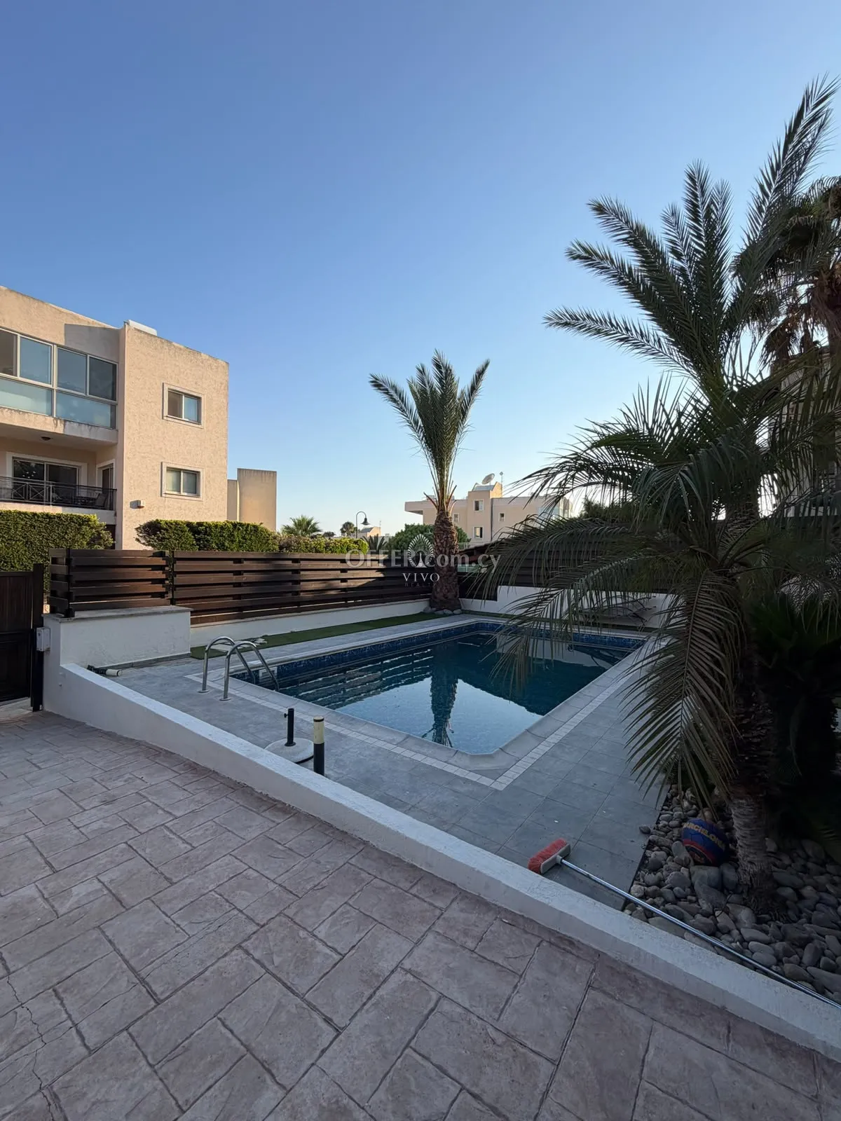 THREE BEDROOM SEMI DETACHED VILLA WITH POOL AND GARDEN IN TOURIST AREA, LIMASSOL - 1