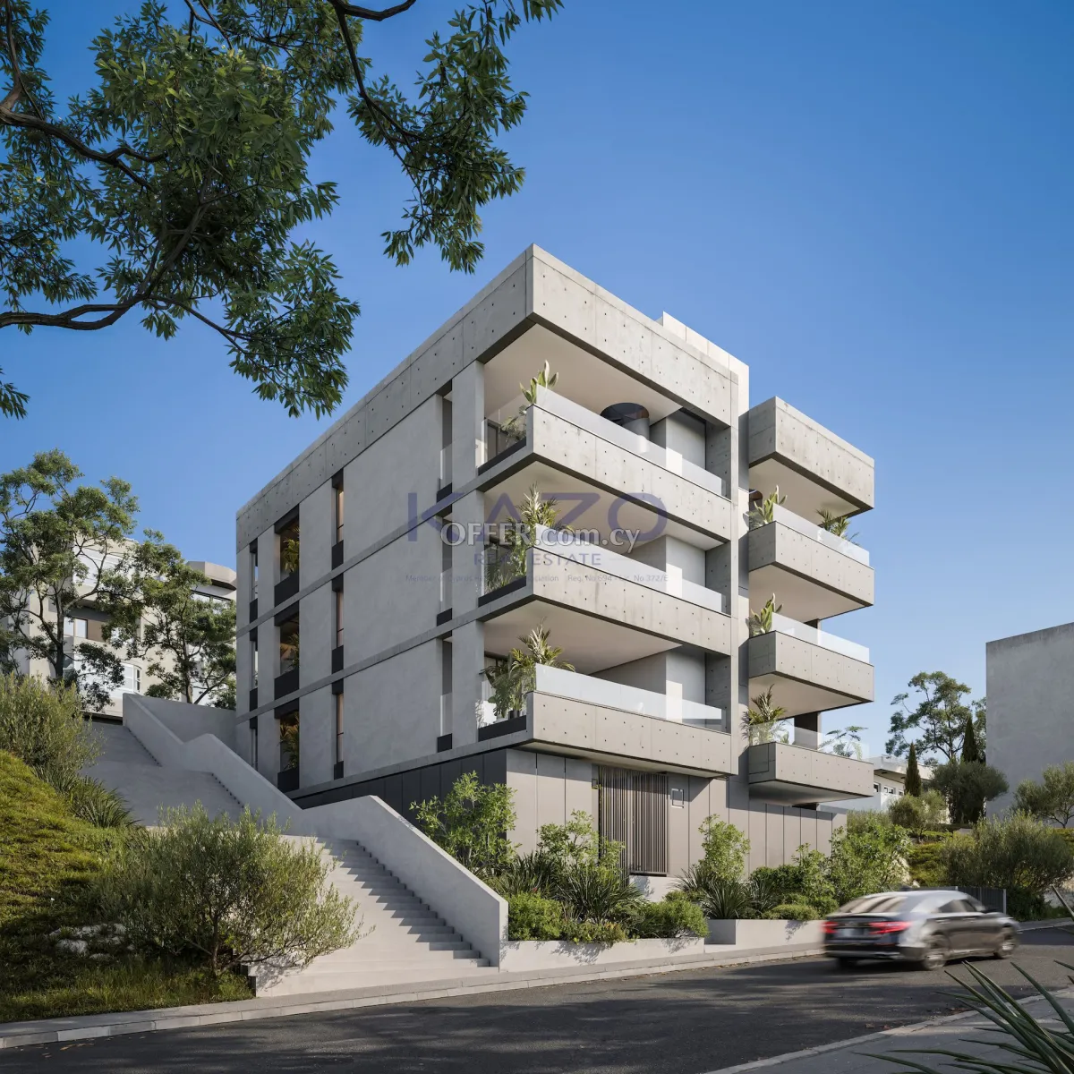 Modern 1-Bed Agios Athanasios Apartment with City Views - 1