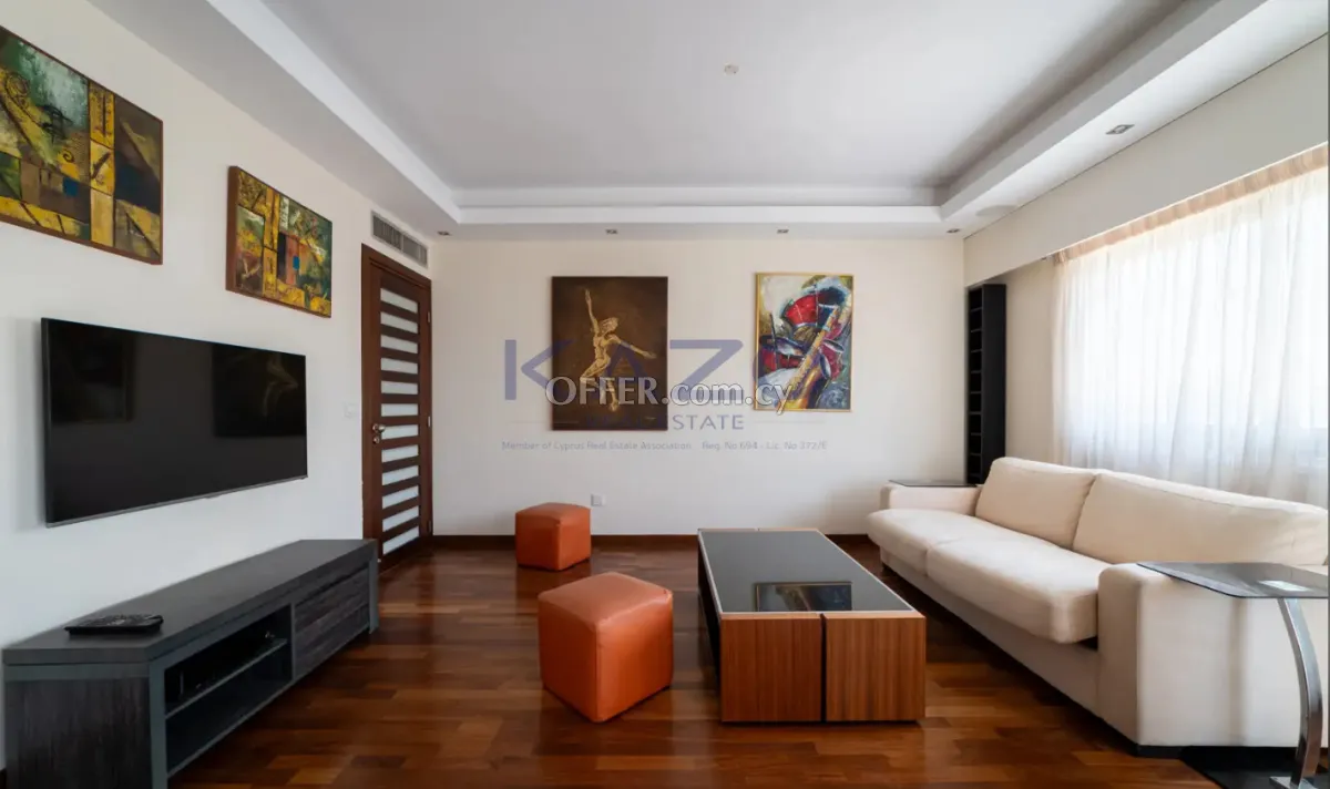 Spacious 3-Bed Plus Maid's Room Apartment in Germasoyeia Tourist Area - 1