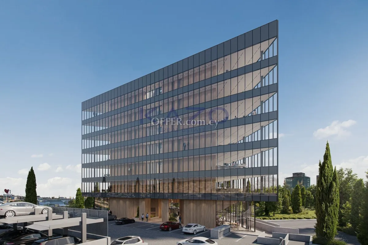 Modern 516 m2 Office in Agios Athanasios Near Highway - 12