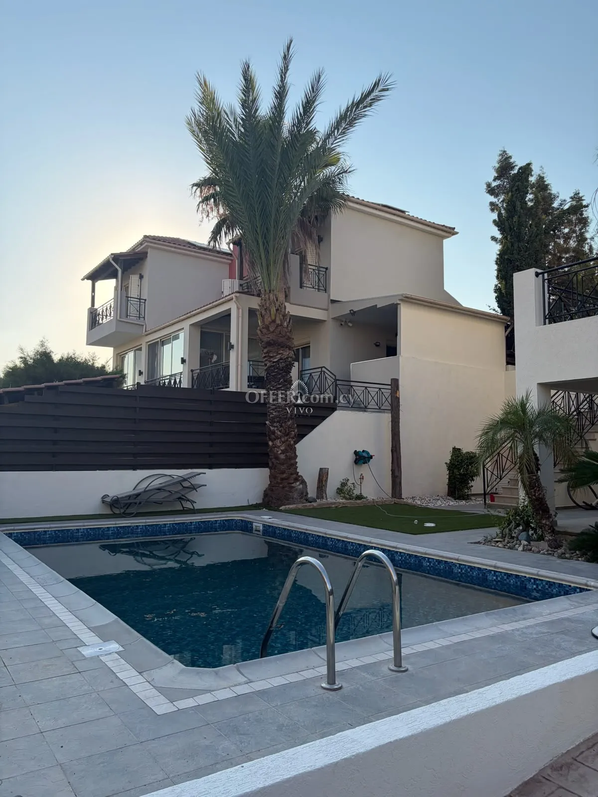 THREE BEDROOM SEMI DETACHED VILLA WITH POOL AND GARDEN IN TOURIST AREA, LIMASSOL - 11
