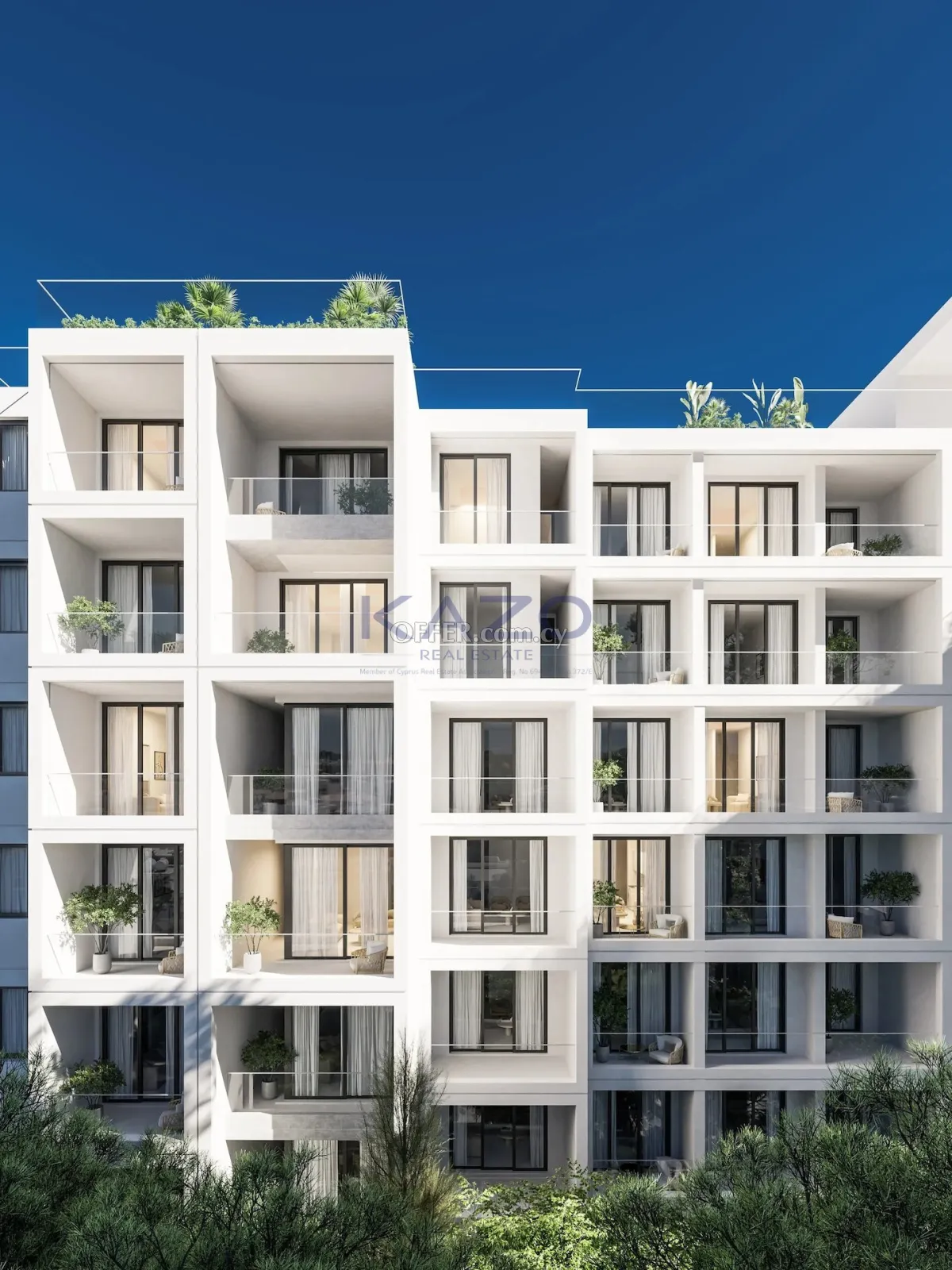 Modern 2-Bed Top-Floor Apartment in Katholiki with City Views - 13