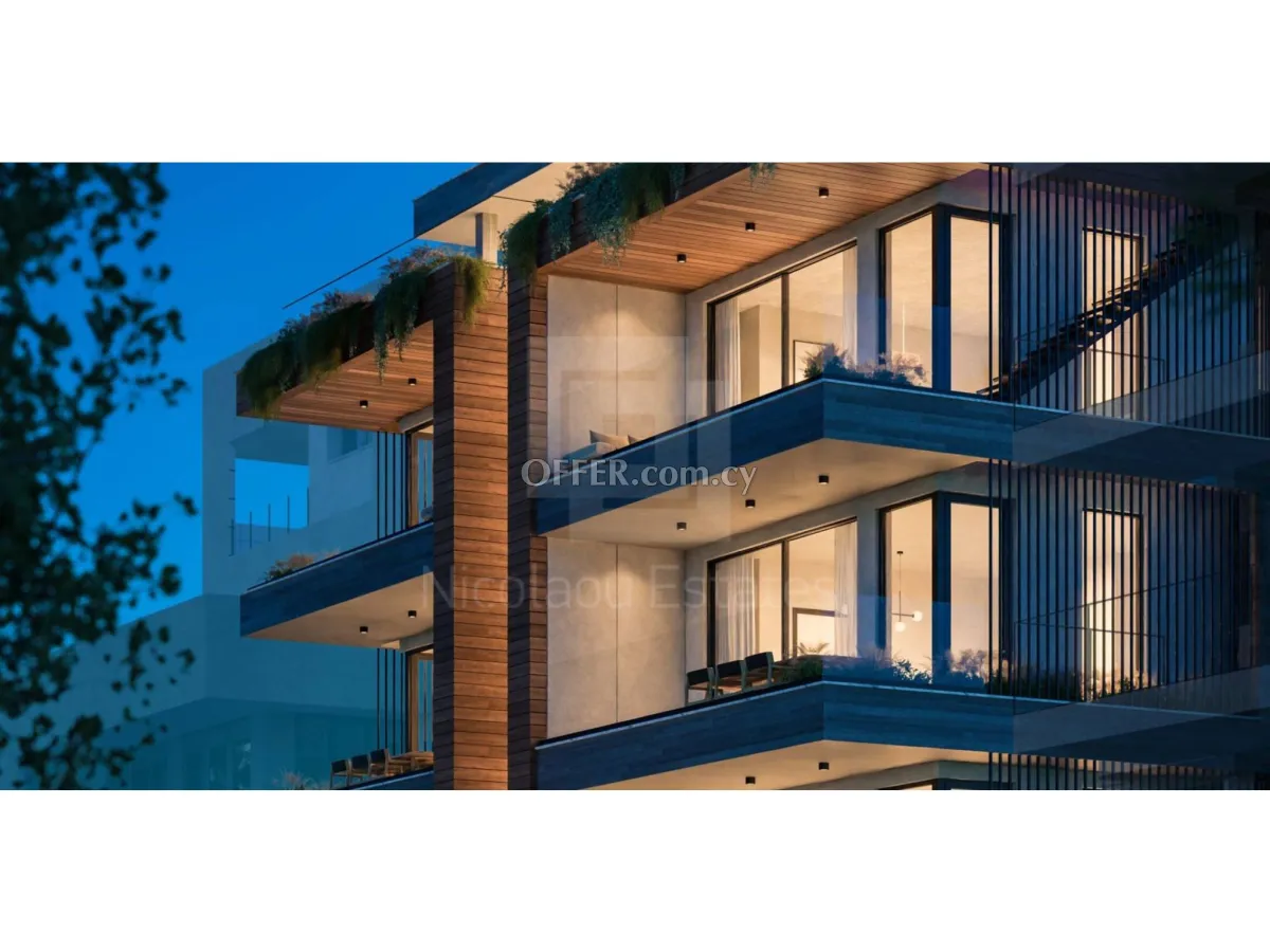 Brand new luxury 3 plus 1 bedrooms penthouse apartment off plan in Mesa Geitonia - 9