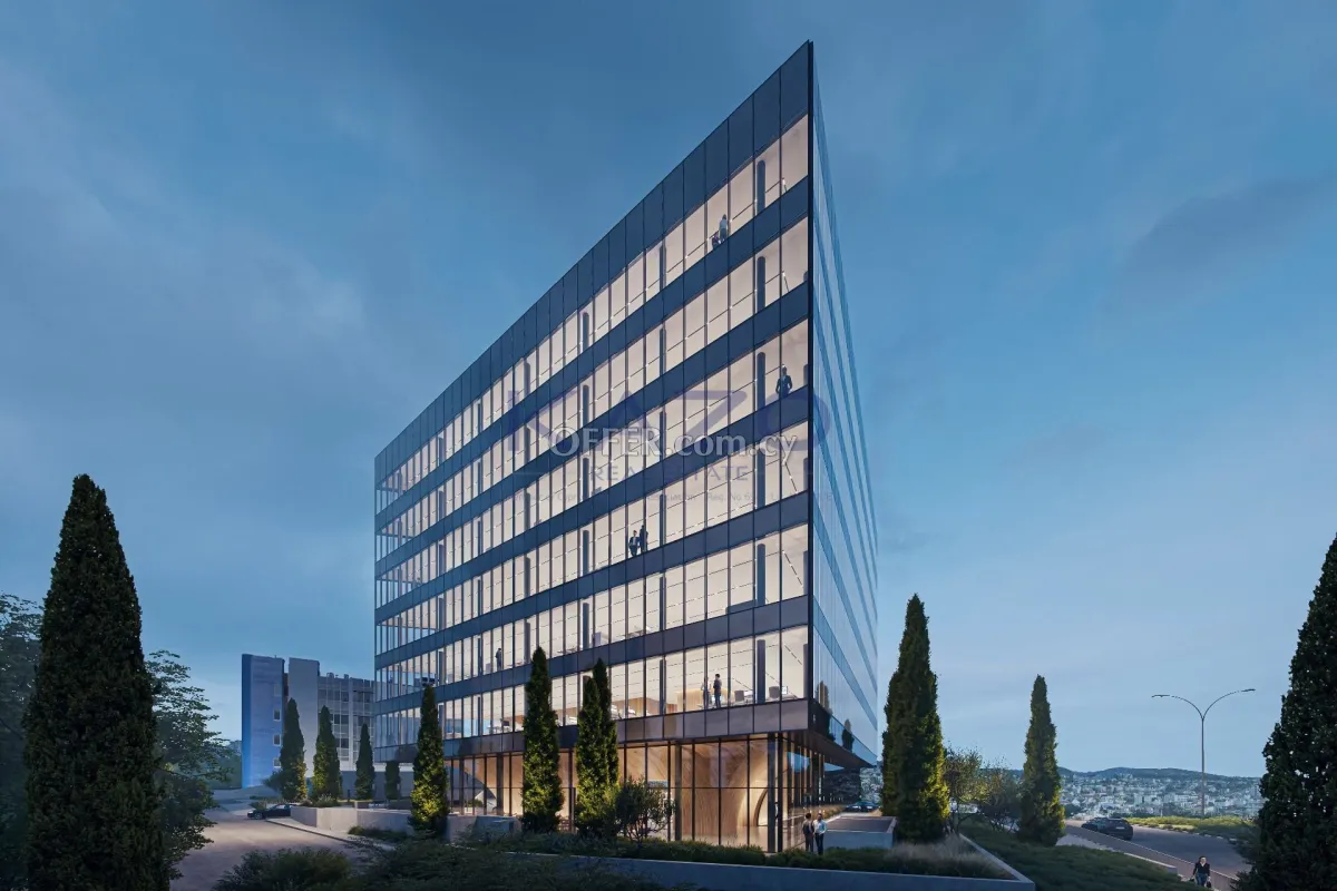 Modern 516 m2 Office in Agios Athanasios Near Highway - 11
