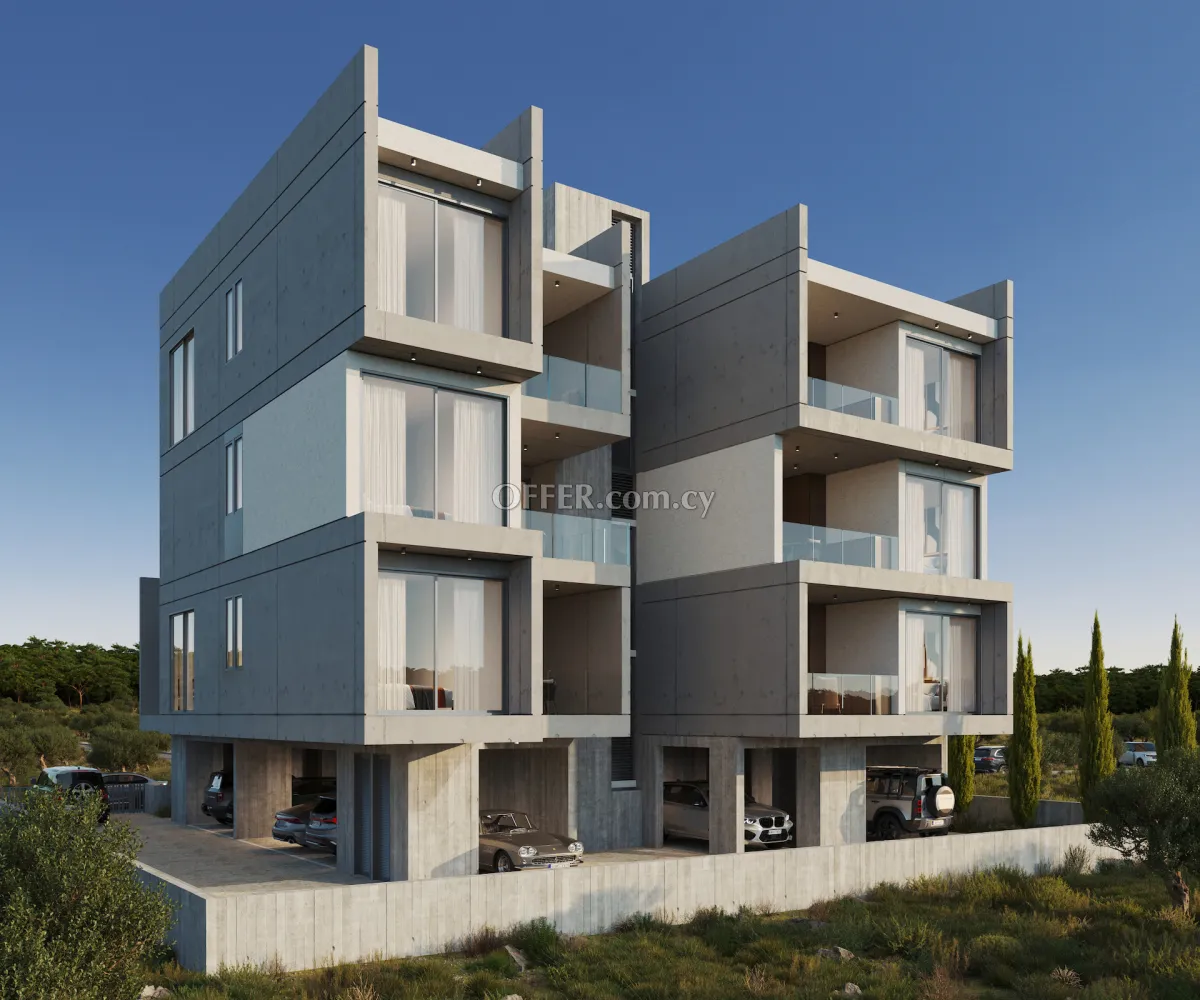 New Luxury 2-Bedroom Apartments for Sale in Tombs of the Kings, Cyprus - 4