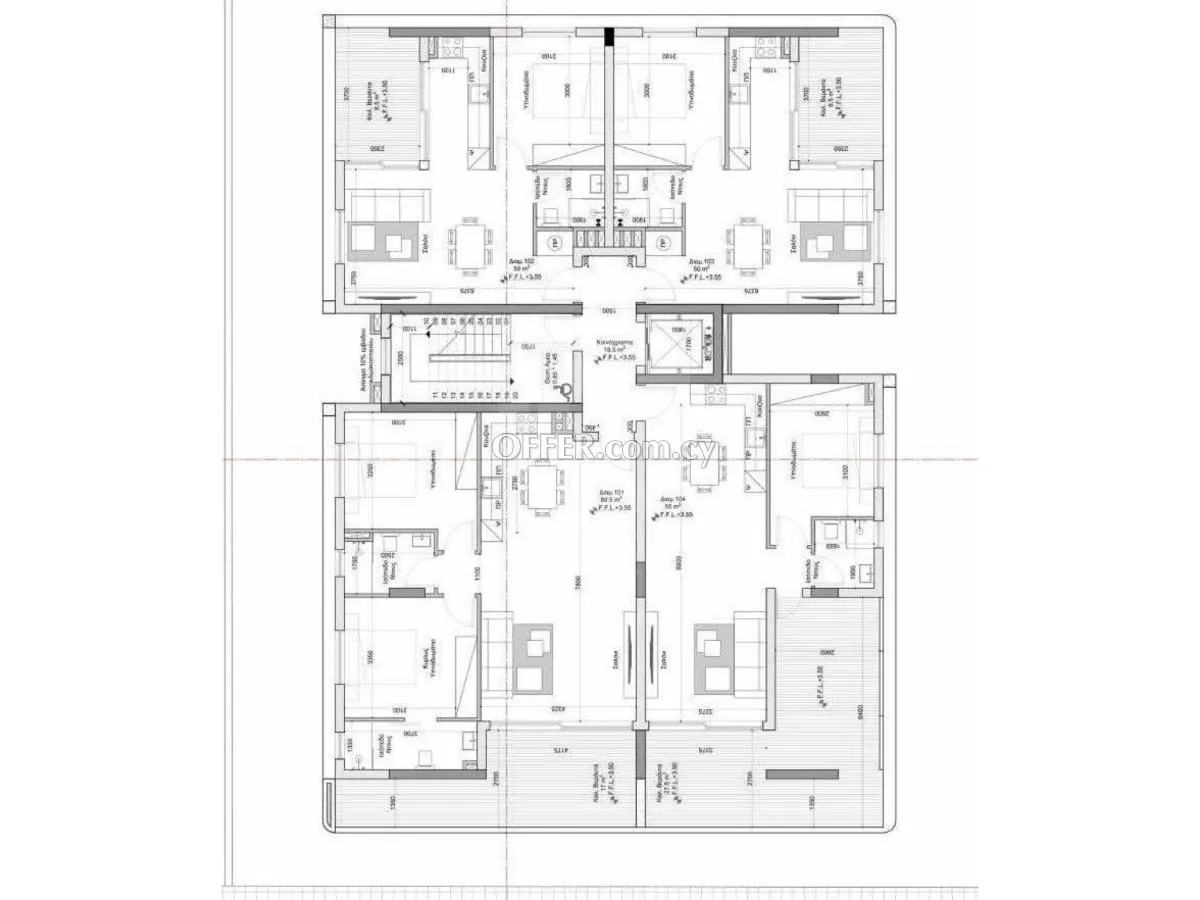 One Bedroom apartment with big balcony in Agios Dometios near Cyprus University and European University - 8