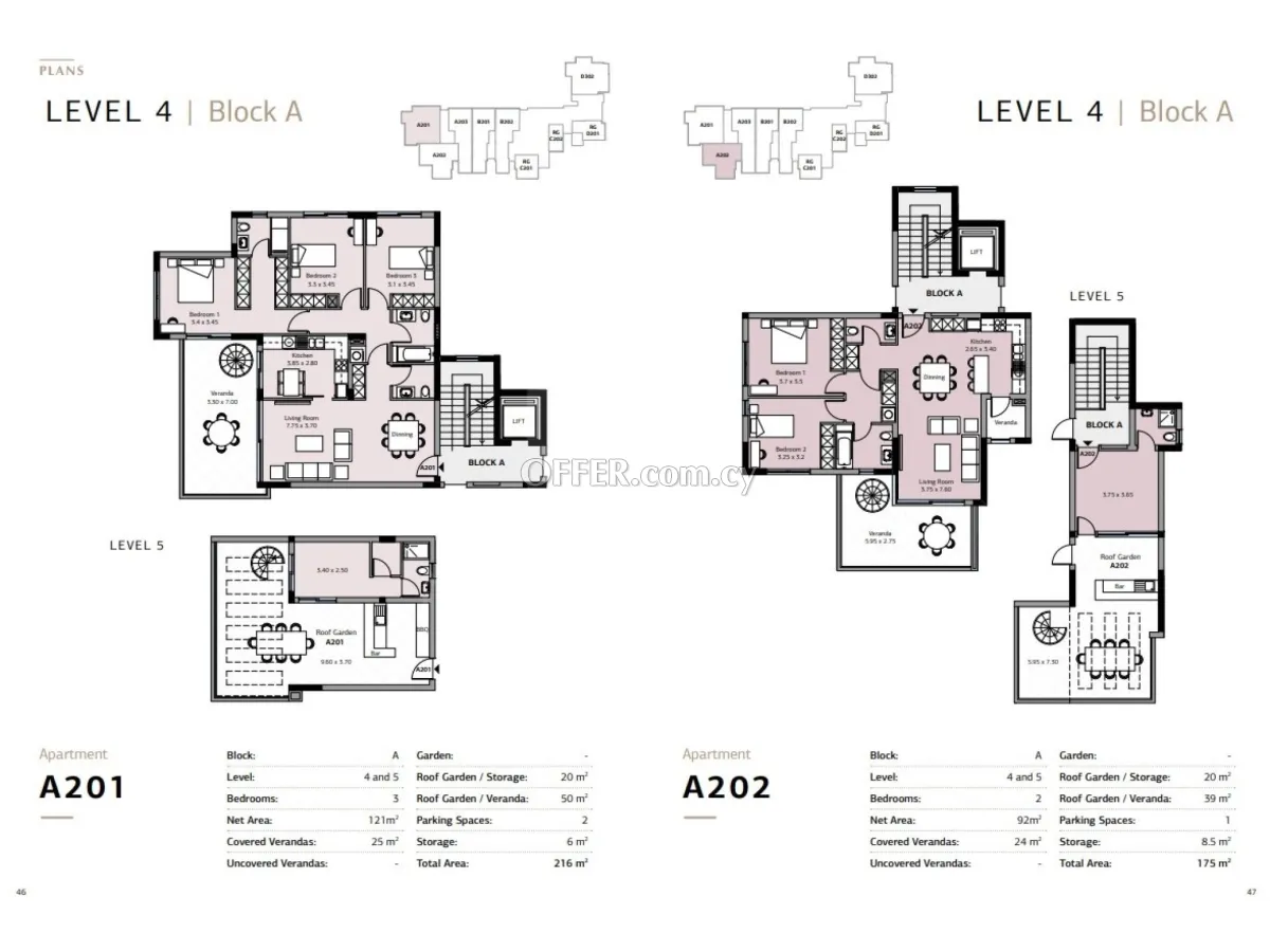 Brand new luxury 2 bedroom apartment with roof garden in Green Area Germasogeia - 8