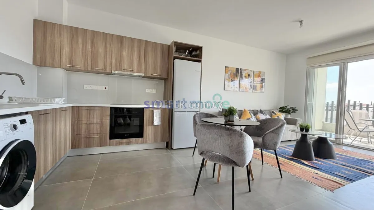 1 Bedroom 75m2 Modern Apartment For Rent Ypsonas - 8