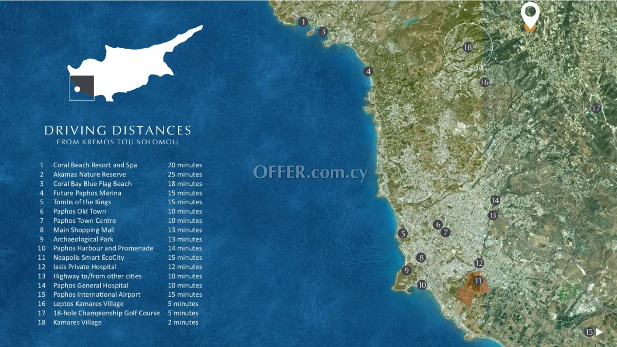 Land plot for sale in Kili Pafos - 3