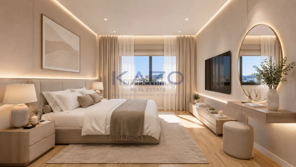 Modern 2-Bed Apartment in Agios Athanasios with City Views - 9