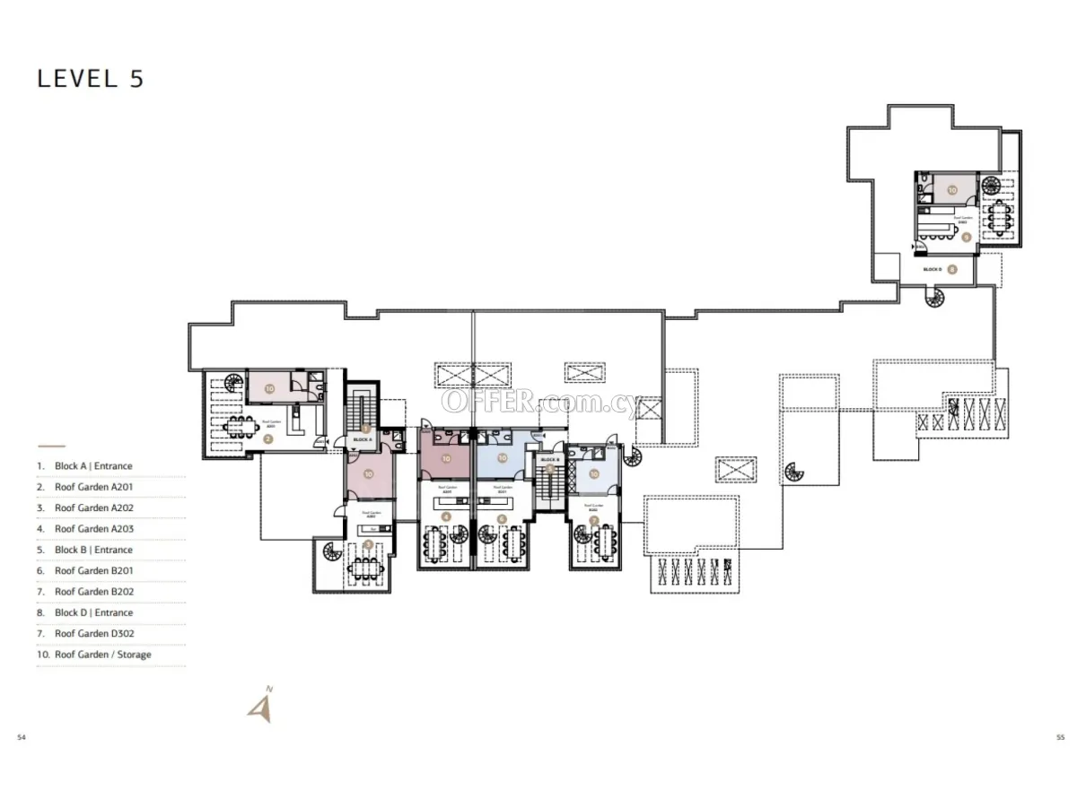 Brand new luxury 2 bedroom apartment with roof garden in Green Area Germasogeia - 4
