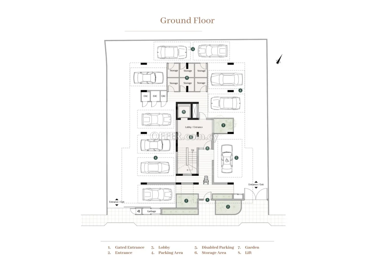Brand new luxury 3 plus 1 bedrooms penthouse apartment off plan in Mesa Geitonia - 3