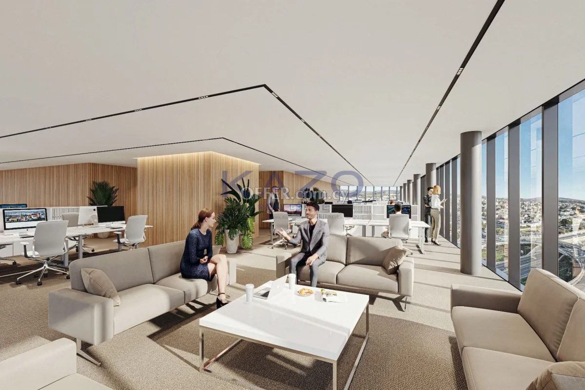 Modern 516 m2 Office in Agios Athanasios Near Highway - 5