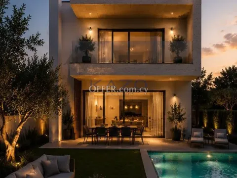 Modern 3-Bed Detached House in Trachoni