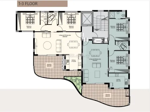 Brand new luxury 2 bedroom apartment ready to move in in Columbia Potamos Germasogeias - 5