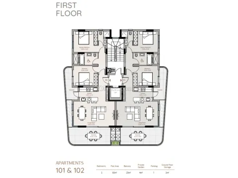 Brand new luxury 2 bedroom apartment off plan in Agios Nektarios Limassol - 5