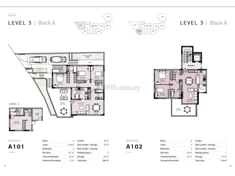 Brand new luxury 3 bedroom apartment with garden or roof garden in Green Area Germasogeia - 6