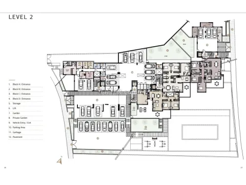 Brand new luxury 2 bedroom apartment with roof garden in Green Area Germasogeia - 6