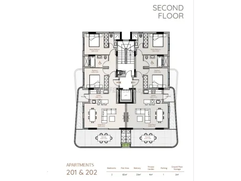Brand new luxury 2 bedroom apartment off plan in Agios Nektarios Limassol - 4