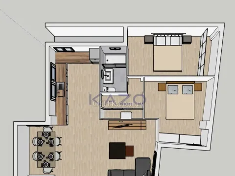 Renovated Top-Floor 2-Bed Apartment in Agia Zoni - 2