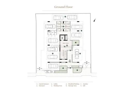 Brand new luxury 3 plus 1 bedrooms penthouse apartment off plan in Mesa Geitonia - 3