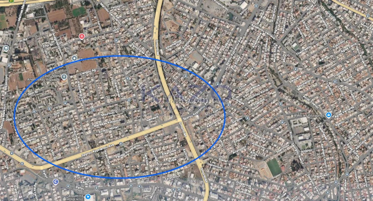 Prime Residential Plot in Kato Polemidia with City Views - 1