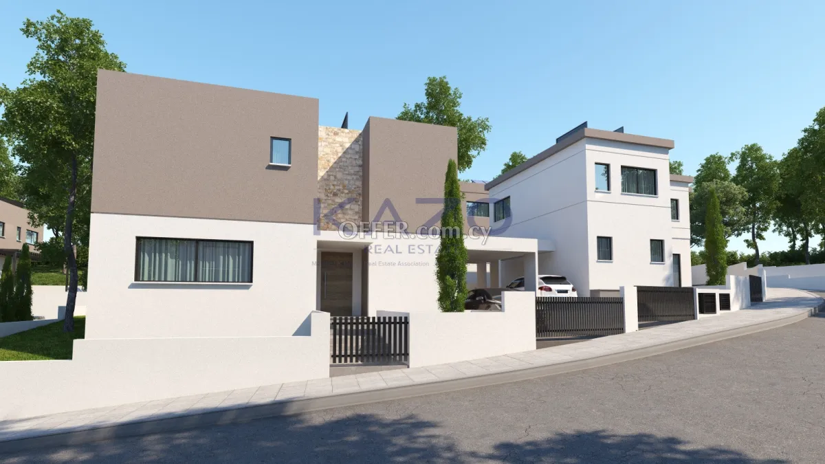 Modern 4-Bedroom Detached House in Erimi with Pool - 1
