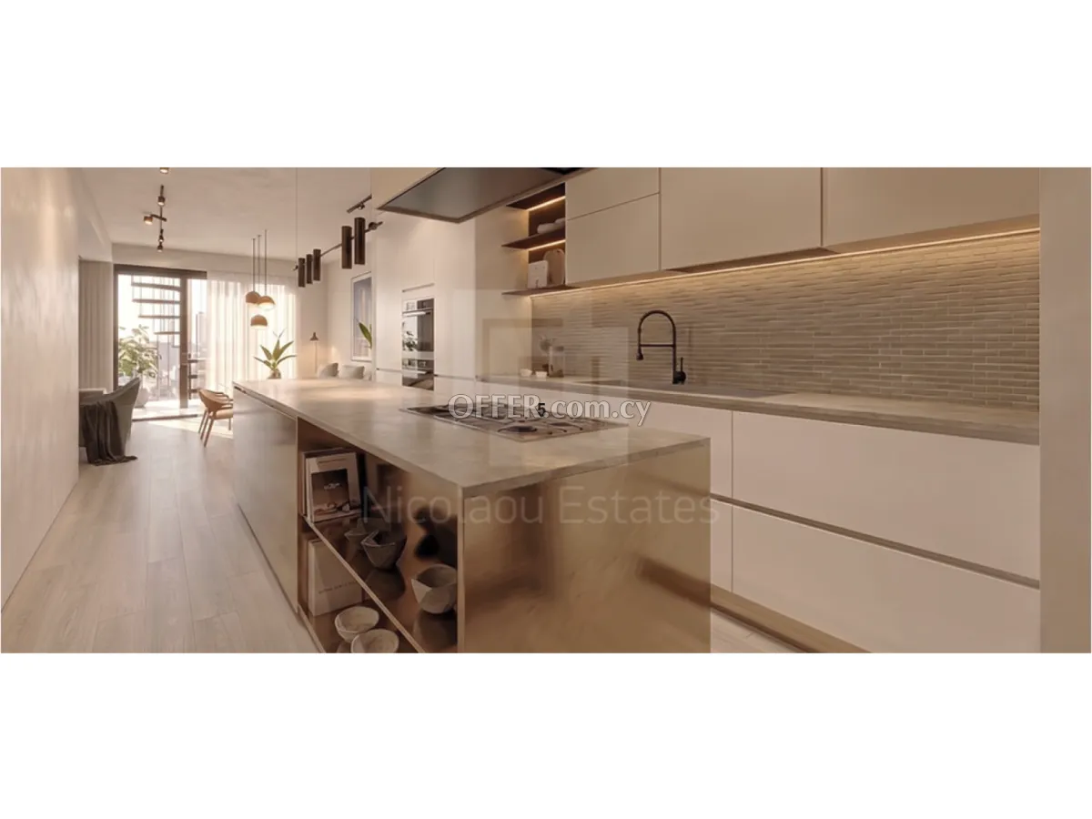 Brand new luxury 2 bedroom penthouse apartment under study in the center of the city of Limassol - 10