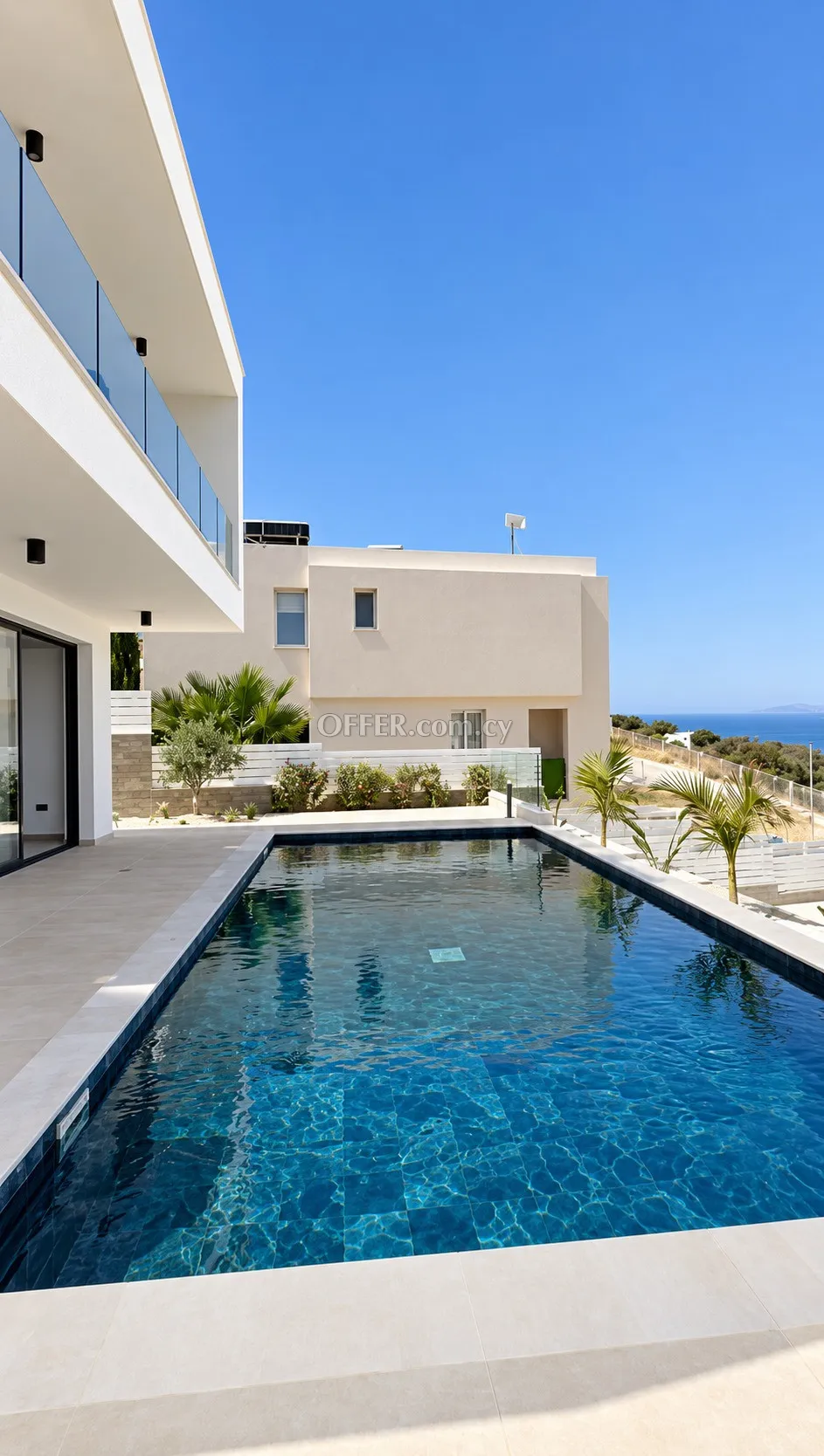 Modern 3 Bedroom Sea View Villa with Private Pool for Sale in Paphos - 6