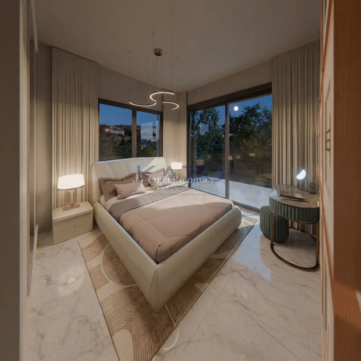 Modern 2-Bed Apartment in Konia - Paphos - 7