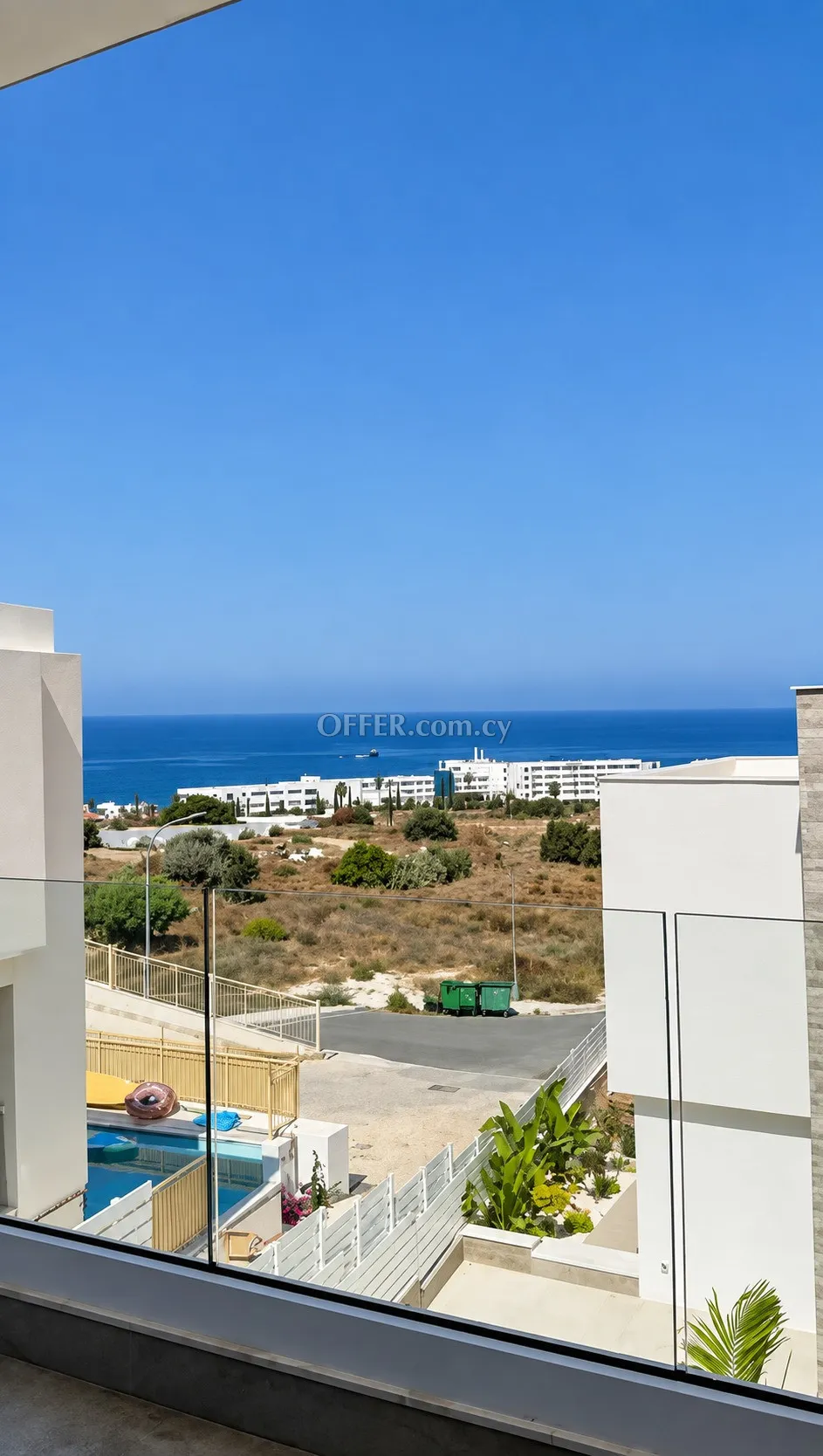 Modern 3 Bedroom Sea View Villa with Private Pool for Sale in Paphos - 2