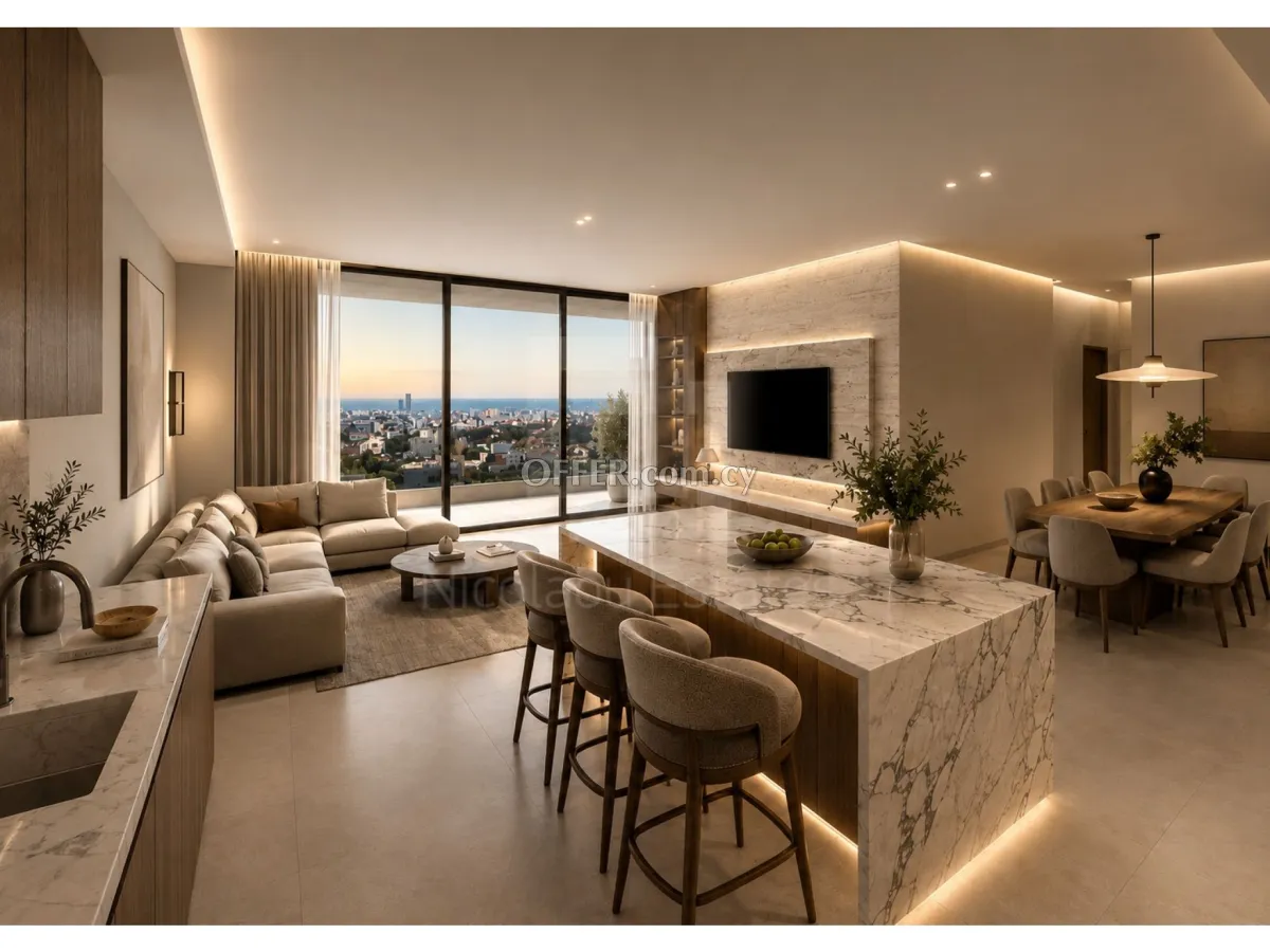 Brand new three bedroom apartment in Agia Fyla Hills - 3