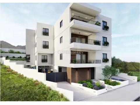 Ready to move in premium 3 bedroom apartment with large verandas swimming pool in Germasogia