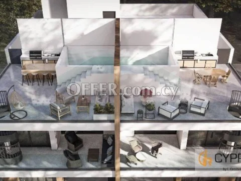 2 Bedroom Penthouse in Agios Spyridonas with swimming Pool - 2