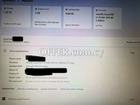 HP Pavilion Notebook 15 - 2