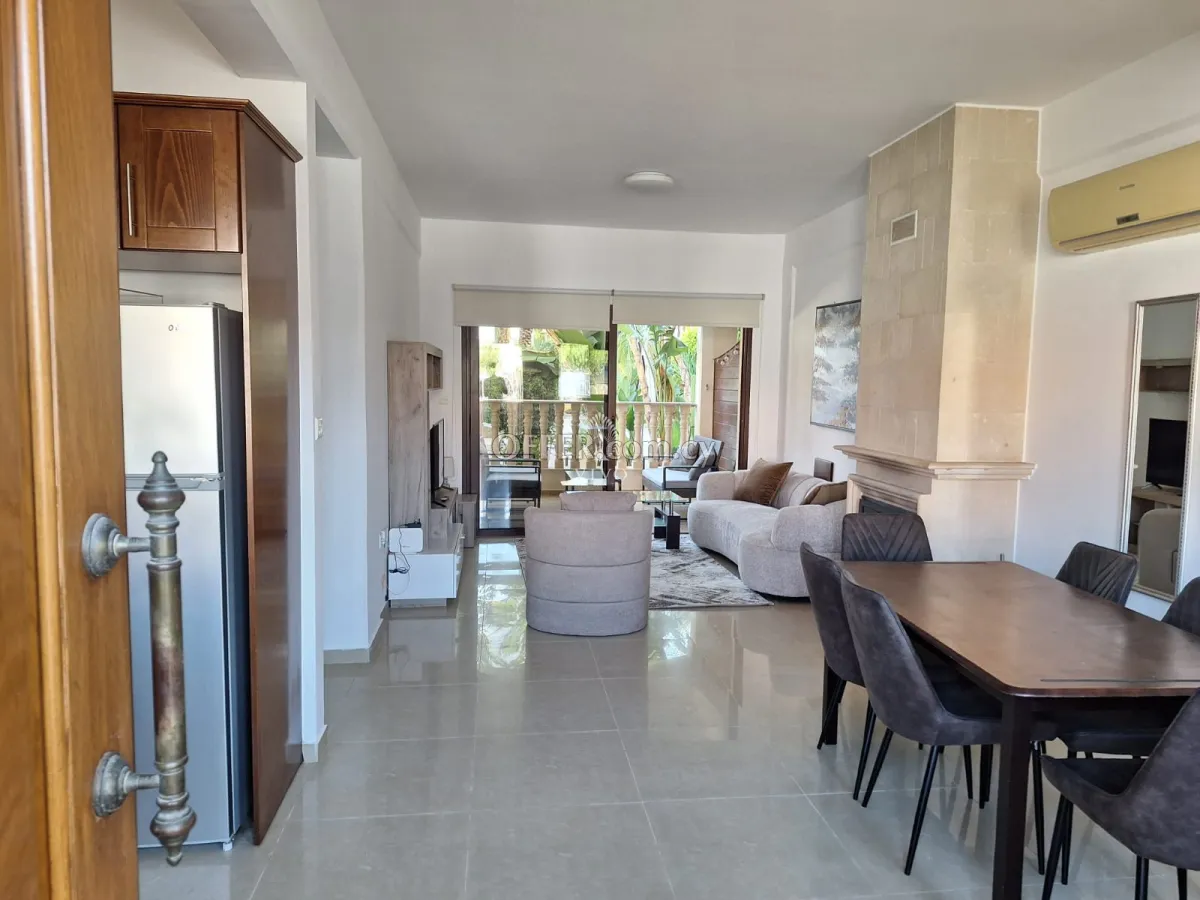 ONE BEDROOM GROUND FLOOR APARTMENT WITH COMMON S/POOL IN PYRGOS - 1