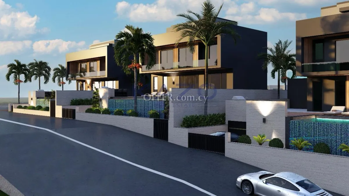 Spacious Agios Tychonas Villa with Pool Gym and Sea View - 1