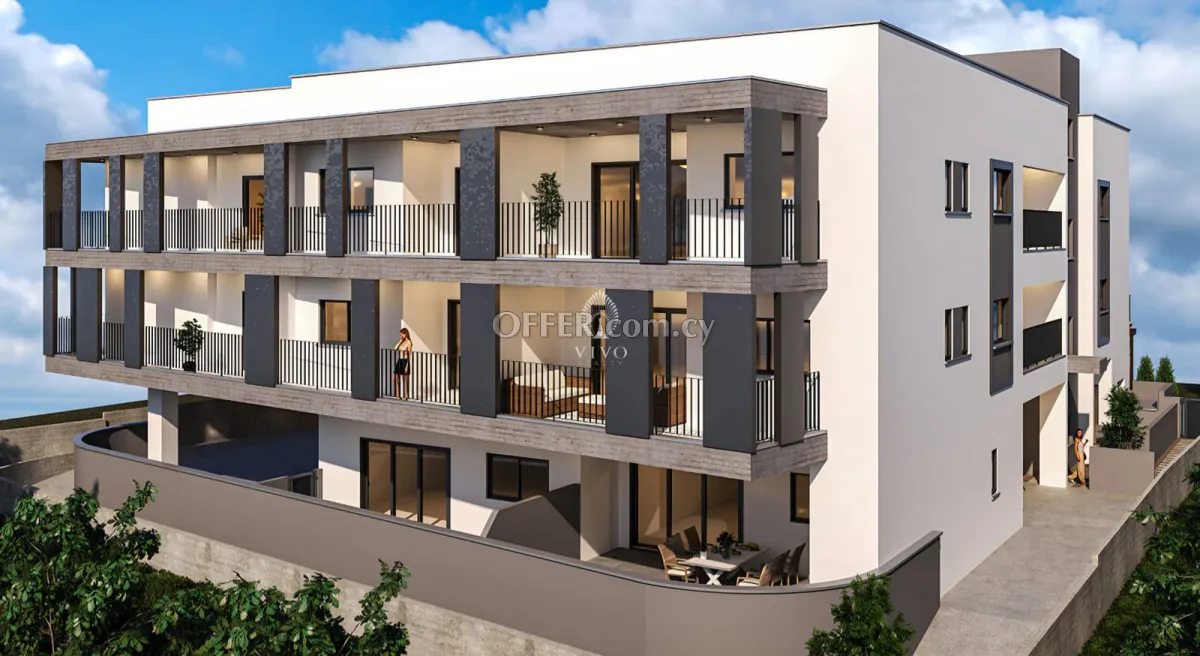 TOP FLOOR ONE BEDROOM APARTMENT IN KATO POLEMIDIA - 2