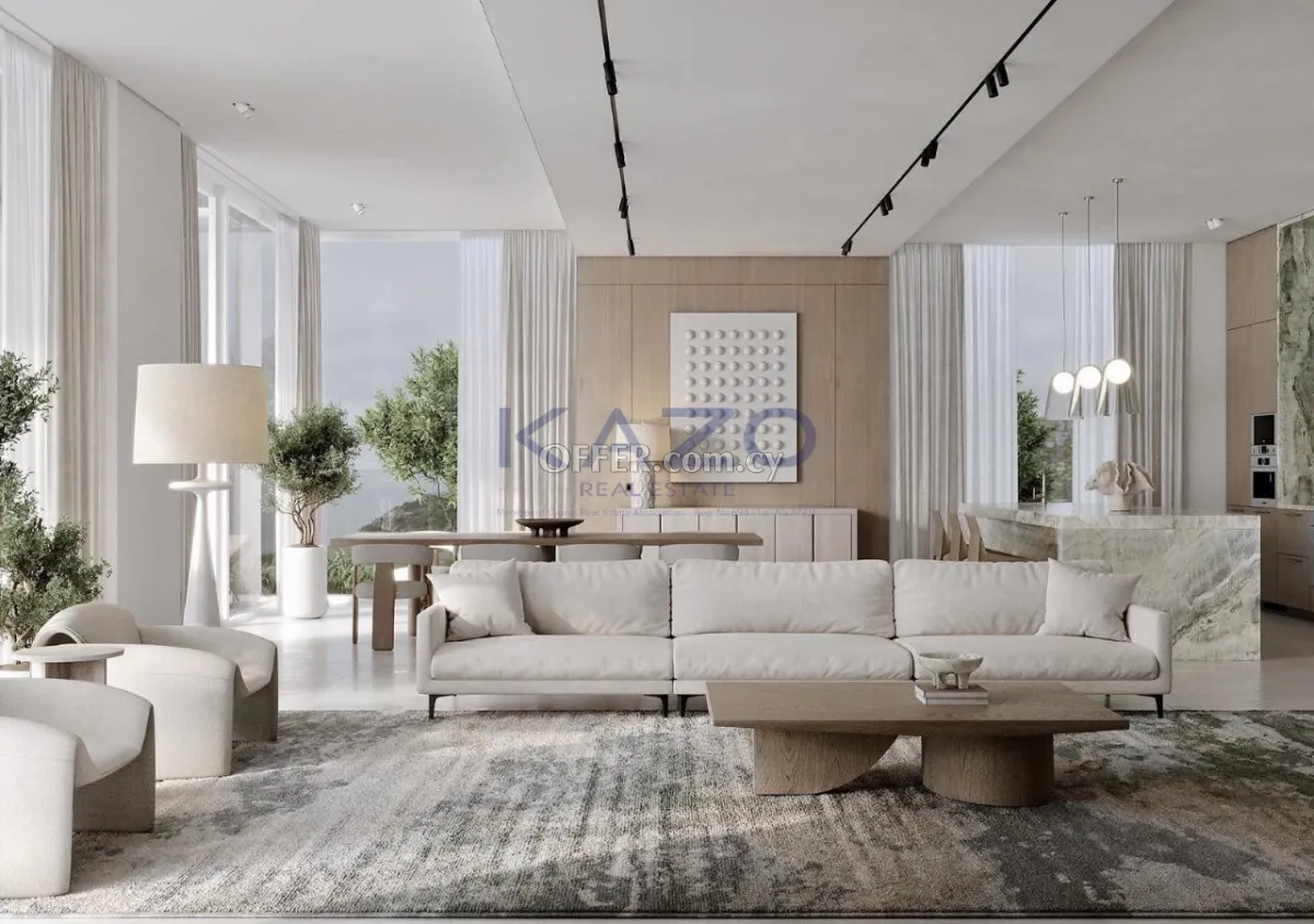 Spacious Agios Tychonas Villa with Pool Gym and Sea View - 4
